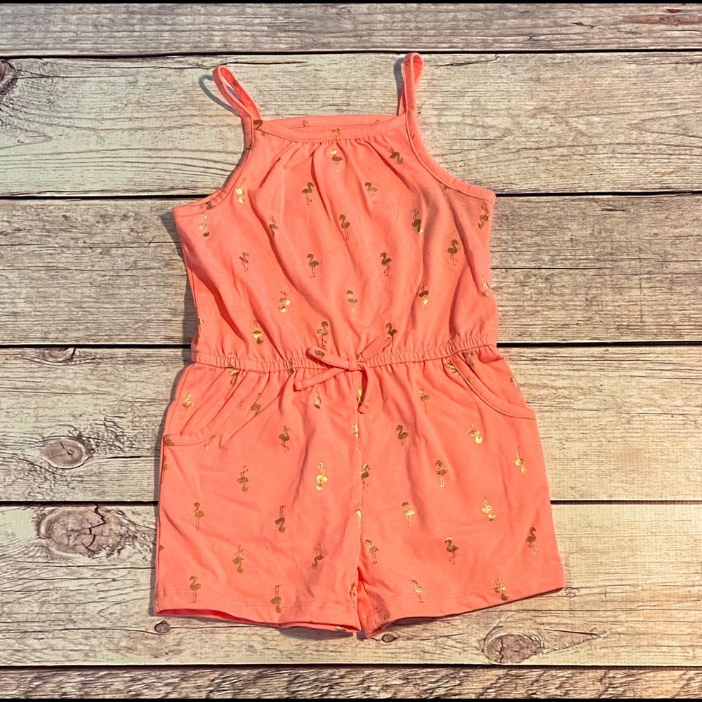 📌🆕 Okie Dokie • Flamingo • Romper